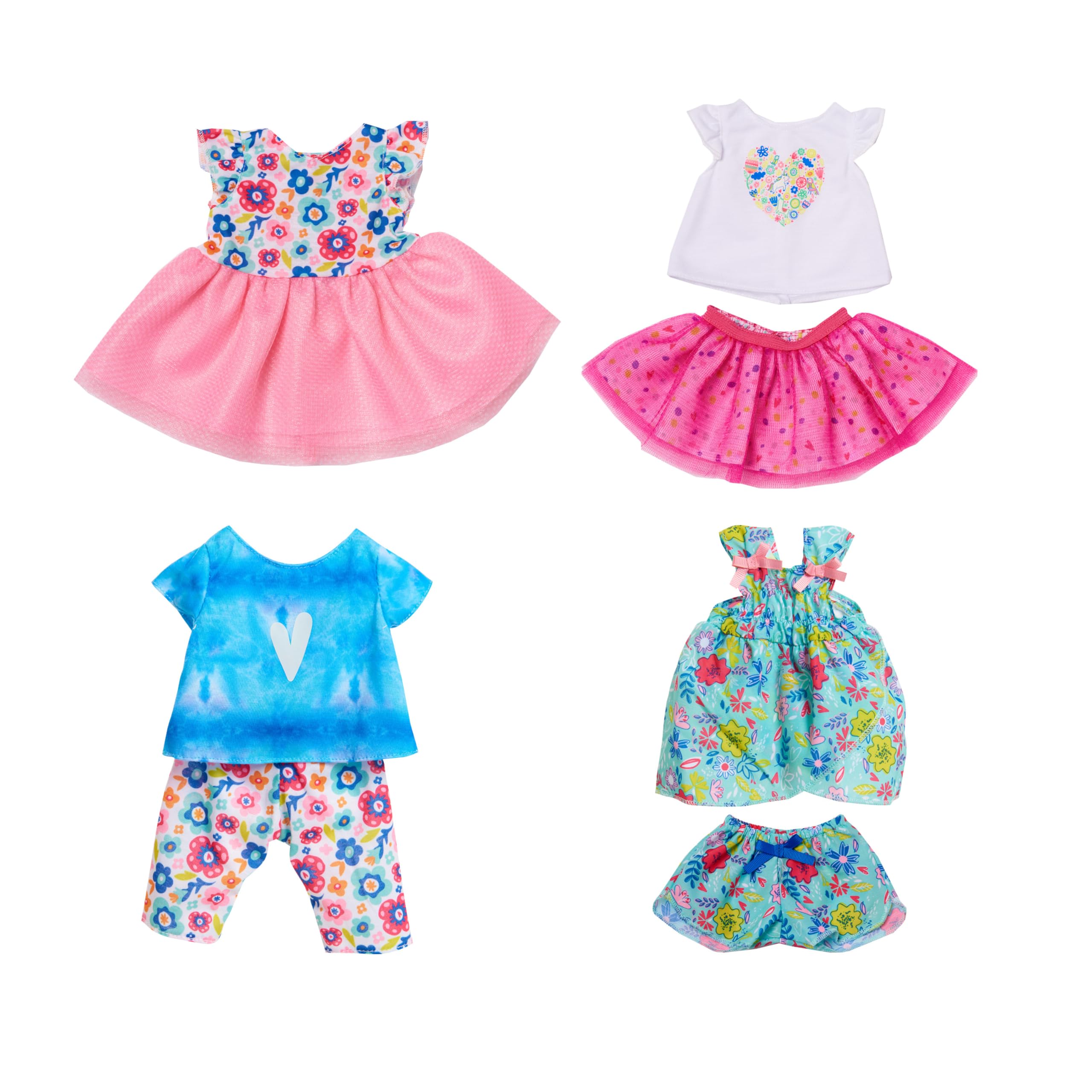 Babie Alive 75162 Mix n' Match Outfit Set, Multi-Color, Toys